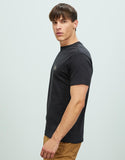 BRIXTON PARSONS S/S TAILORED TEE - Black