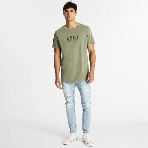 KISS CHACEY Justice Tee - Pigment Khaki