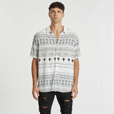 Kiss Chacey Paranoid Relaxed Short Sleeve Shirt - Multi