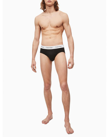 Buy Calvin Klein Underwear Men Blue Pique Solid Hipster Briefs
