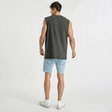 KISS CHACEY Understand Relaxed Muscle Tee - Pigment Black