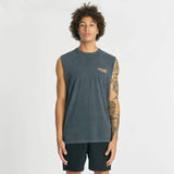 Nomadic Paradise Wipe Out Muscle Tee - Pigment Asphalt