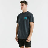 NENA AND PASADENA Wires Relaxed T-Shirt - Pigment Black